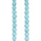 12 Packs: 2 ct. (24 total) Shiny Aqua Clear Glass Beads, 6mm by Bead Landing®